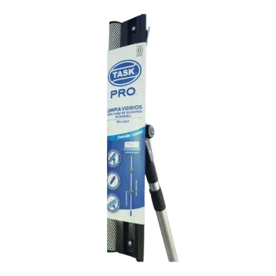 Limpiavidrios con Cabo de Aluminio Extensible