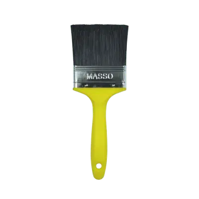 Brocha Negra Mango Plástico Masso