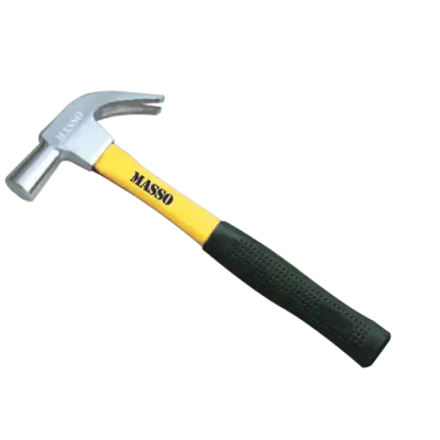 Martillo de Uña Mango Fibra de Vidrio Masso