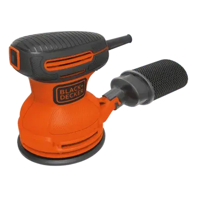 Lijadora Roto Orbital 5" 200W Black+Decker