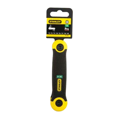 Juego de 9 Llaves Hexagonales Torx Pro Stanley