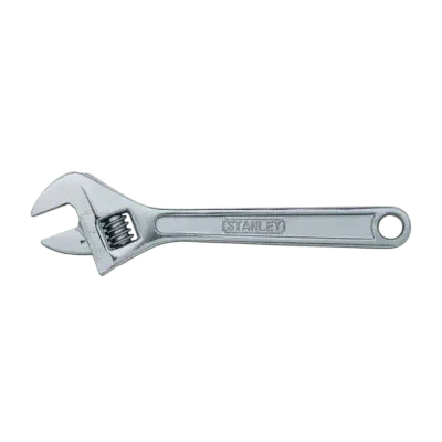 Llave Ajustable Cromada Stanley