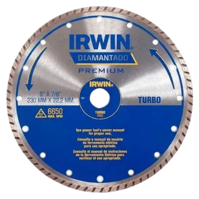 Disco Diamantado Turbo IRWIN