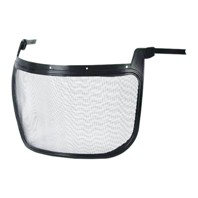 Visor de Malla Metálica Adaptable a Casco 