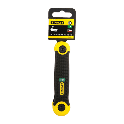 Juego de 9 Llaves Hexagonales Torx Pro Stanley